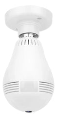 Câmera Lâmpada LED 360º WIFI Vr Cam Full View Thor