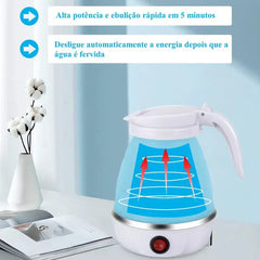 Chaleira Elétrica drobrável 110W eletric kettle