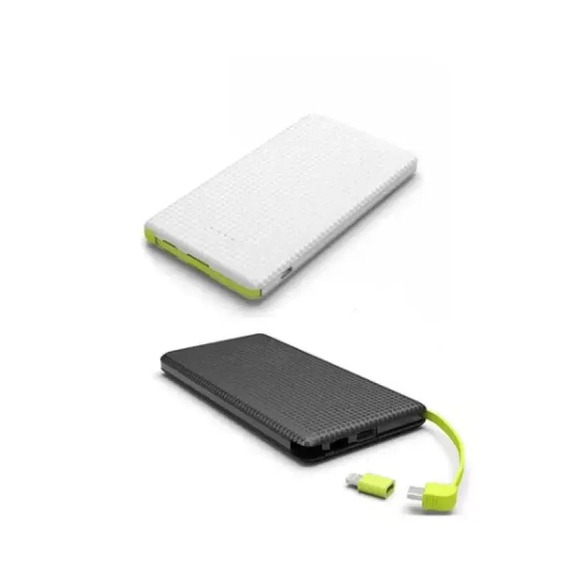 Carregador Portátil 10000 Mah 951 Power Bank branco  e preto PAZARO