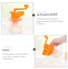 Mini Juicer Processador Manual de Fruta Grãos 400 ml PAZARO